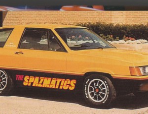 The Spazmatics touring hybrid circa 1980